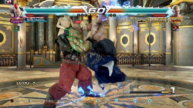 Diablo (Jack 7) Vs Talha (Geese) Tekken 7 Season 5.10 смотреть онлайн