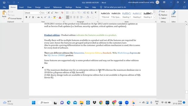 SQL SERVER - Product level , Product version , Product edition смотреть онлайн