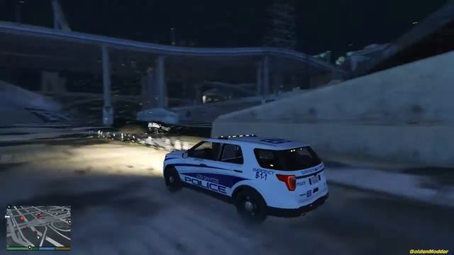 COP MOD Lspdfr #1 Good Cop? Crystal Reality+2016 Ford Explorer смотреть онлайн