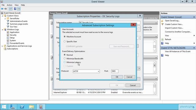 Configure Event Subscriptions смотреть онлайн