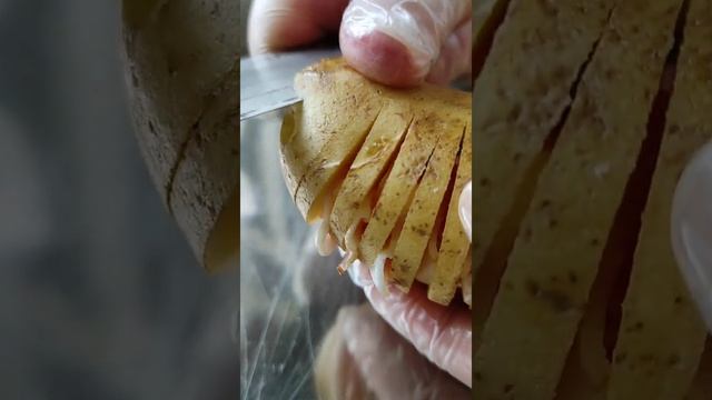 Картошка с беконом | Как Приготоыить Картошку - гормошку | Проверила этот рецепт |С беконом вкусне смотреть онлайн