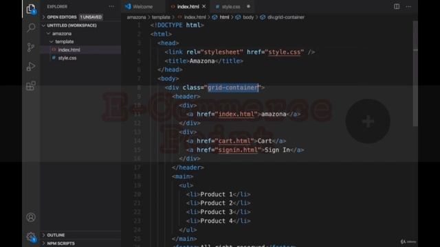 Build Ecommerce Website Like Amazon | Lecture 3 | Design Website Template | React | MERN Stack смотреть онлайн