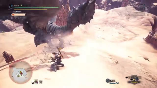 The Raging Tyrant of the sands (Monster Hunter World Iceborne) Black Diablos OST смотреть онлайн