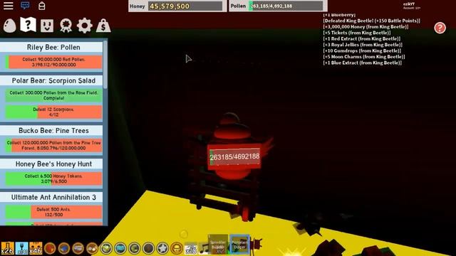 СИМУЛЯТОР ПЧЕЛОВОДА НОВАЯ МЕДОВАЯ МАСКА ROBLOX BEE SWARM SIMULATOR смотреть онлайн
