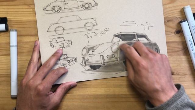 Marker Sketch Rendering смотреть онлайн