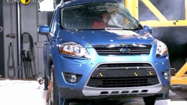 Euro NCAP | Ford Kuga | 2008 | Crash test смотреть онлайн
