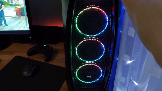 Aerocool Aero One Eclipse Best case 2020! Asrock b450 steel legend Adata Xpg D60G Ryzen 3600x 5700x смотреть онлайн