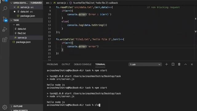 NodeJS Tutorial | Part - 4 | Node JS FS Module, Nodejs File System смотреть онлайн