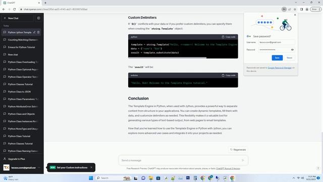 Template Lib Engine in Python running with Jython смотреть онлайн