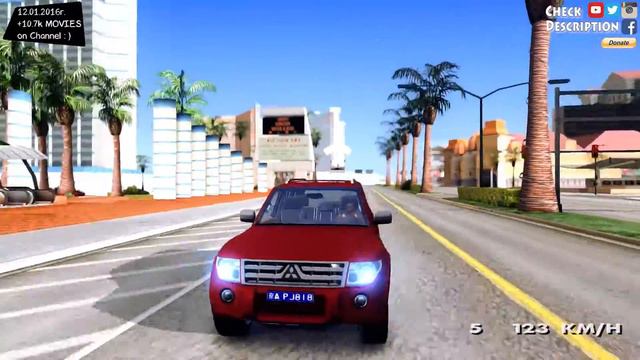 GTA San Andreas - Mitsubishi Pajero 2012 EnRoMovies _REVIEW смотреть онлайн