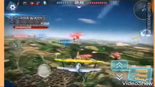 Играем с другом в War Wings смотреть онлайн
