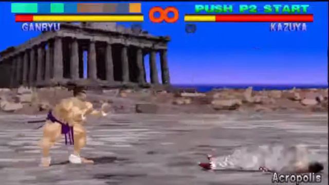 Tekken 1 100% - Full game - Gameplay playstation 1 смотреть онлайн