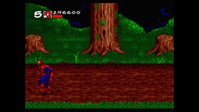 Sega Mega Drive 2 (Smd) 16-bit Spider-Man and Venom - Maximum Carnage Stage 14 Prospect Park 2