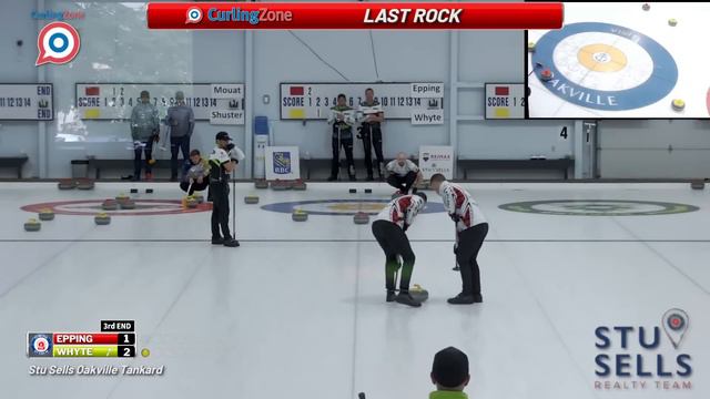 John Epping vs. Ross Whyte - SEMIS - Stu Sells Oakville Tankard смотреть онлайн