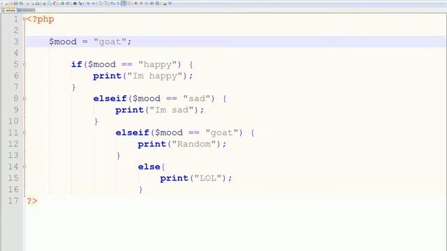 PHP Tutorial - 6 - If not operator смотреть онлайн