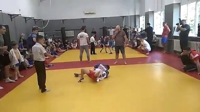 Самбо. Краснодар. Как по учебнику))) Победа смотреть онлайн