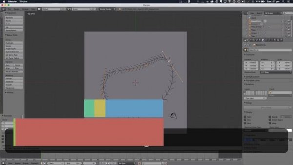 Blender Tutorial: Low Poly Train Track + Particle System Smoke