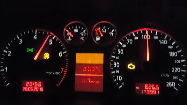 Ausi A6 C5 2.0 130hp 60-120 km/h смотреть онлайн