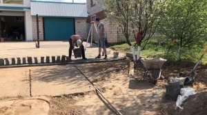 Укладка брусчатки. Как правильно положить брусчатку своими руками.