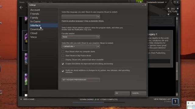 Как сменить язык в Steam - меняем язык в Стим смотреть онлайн