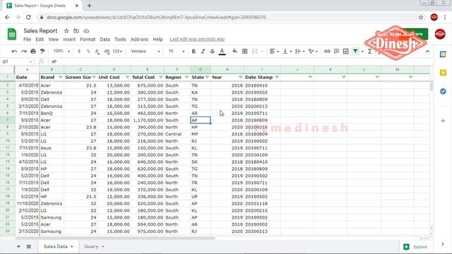 QUERY function in Tamil | Part 1 | смотреть онлайн