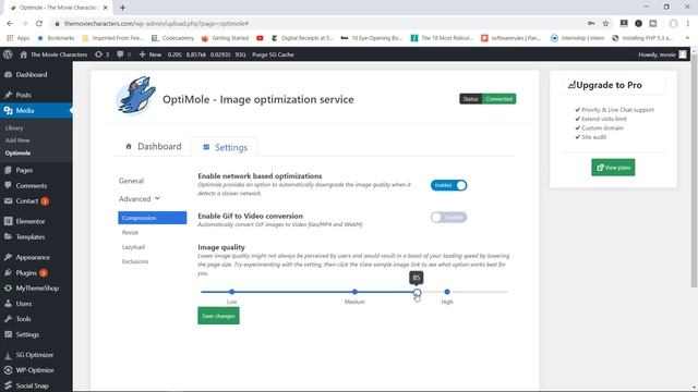How to Convert WordPress Images to WebP Format - Using Optimole Image Optimizer Plugin смотреть онлайн