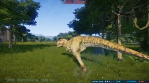 ГИГАНОТОЗАВР НА ОХОТЕ - Открытый Вальер - Jurassic World Evolution #1