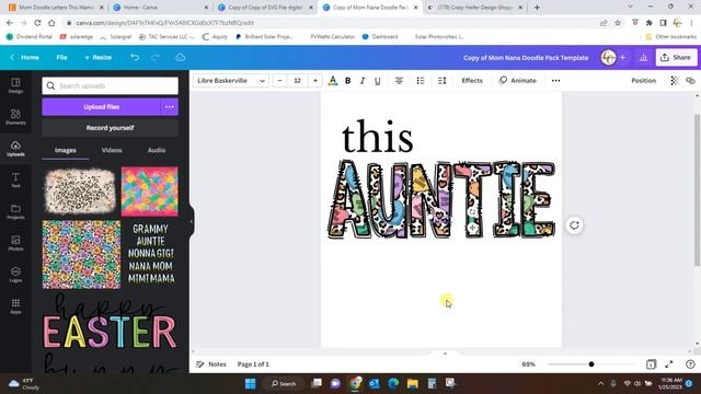 Make your own Doodle Letter Designs (using these Canva Frames) смотреть онлайн