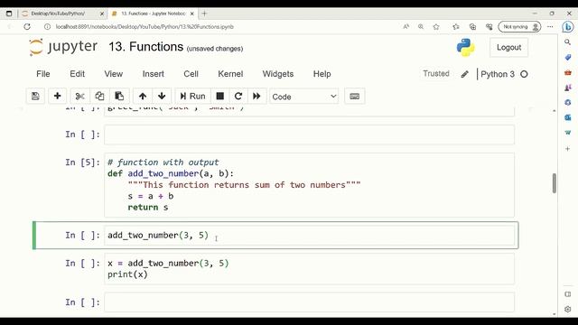 Functions in Python #python #function #argument #outputs смотреть онлайн