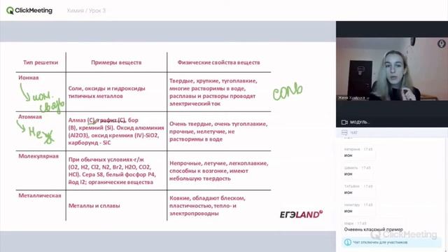 КРИСТАЛЛИЧЕСКИЕ РЕШЕТКИ В ЕГЭ ПО ХИМИИ |ПОДГОТОВКА К ЕГЭ ПО ХИМИИ 2023|ЖЕНЯ ХИМИЧКА ЕГЭЛЕНД смотреть онлайн