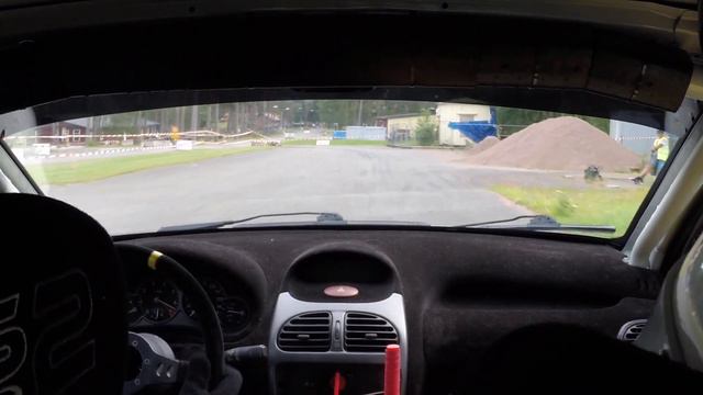 Rally Kristianstad 2023 SS2 - Michal Pinczakowski & KG Eriksson - Peugeot 206 GTI