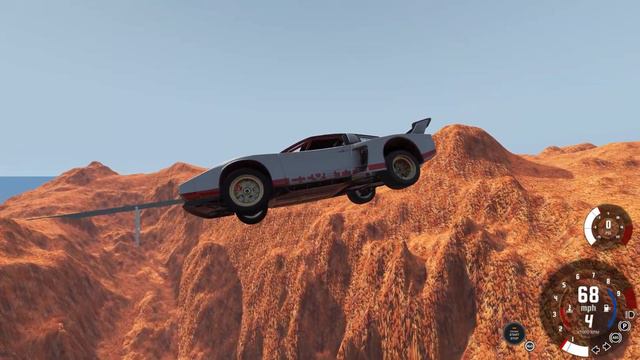I Landed The Grand Canyon "Beta Ramp" - Perfect Landing 8# || BeamNG Drive смотреть онлайн