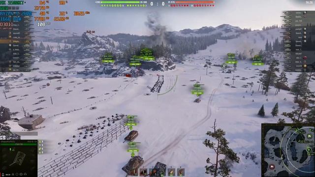 World of Tanks | Ryzen 5 2600 RX 5500XT | GameplayBenchmark смотреть онлайн