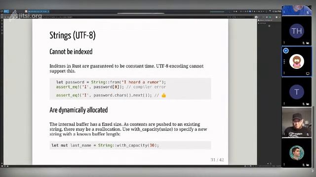 Idiomatic Rust Data 101 with Sabree Blackmon смотреть онлайн