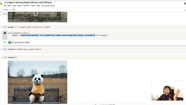 Replace ANYTHING with Stable Diffusion AI InPainting Tool using Gradio смотреть онлайн