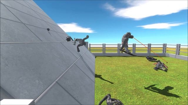 Sky Falling Tournament Championship | Tournament Battle | Animal Revolt Battle Simulator смотреть онлайн