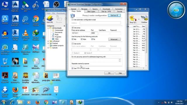 how to fix proxy setting in IDM(internet download manager) смотреть онлайн