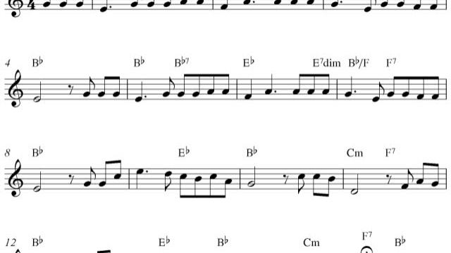 How Great Thou Art, free clarinet sheet music notes смотреть онлайн