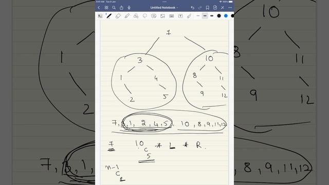 LeetCode 1569 Number of Ways to Reorder Array to Get Same BST смотреть онлайн