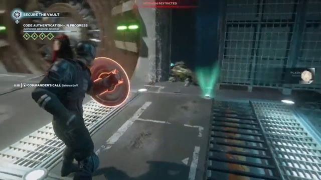 Marvel's Avengers commander's call testing Iron defense not working. смотреть онлайн