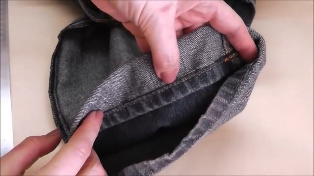 Как ПОДШИТЬ ДЖИНСЫ с запасом (не отрезая излишек по длине).