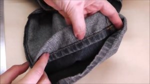 Как ПОДШИТЬ ДЖИНСЫ с запасом (не отрезая излишек по длине).