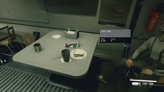 Take a Sandwich for Unique Dialogue in Starfield смотреть онлайн