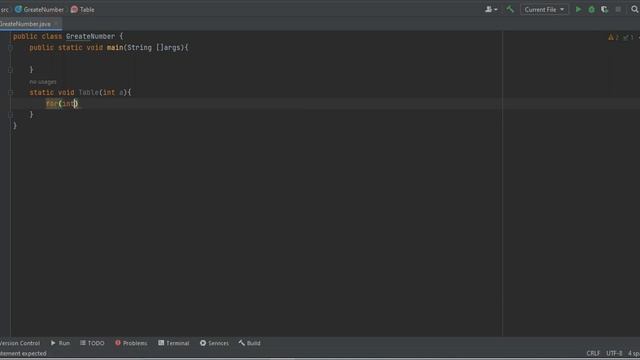 javaprogram | how to print any table in java | table using method and for loop #table#java#coding смотреть онлайн
