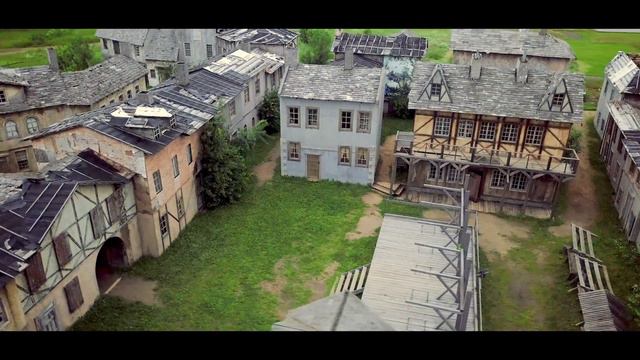 Пиратский город-порт Piligrim Porto, Подмосковье, 4K (DJI Mavic)