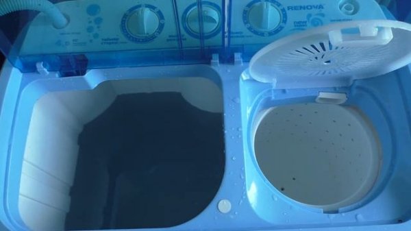 Двойная стирка в стиральной машине полуавтомат Renova-ws-40pet