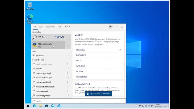 Tutorial: LaTeX on Windows смотреть онлайн