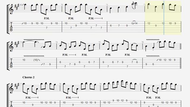 River Flows In You TAB - electric guitar tabs (PDF + Guitar Pro) смотреть онлайн