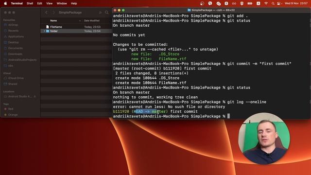4. Git commit. І інші команди, які зазвичай викликаємо разом з комітом. смотреть онлайн