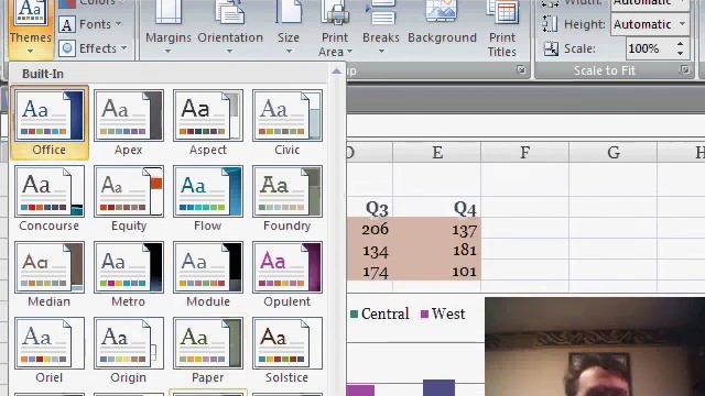 Excel - Change Colors with Ease | Explore 20 Built-in Themes & Live Preview Feature - Episode 529 смотреть онлайн
